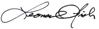 Leonard Fish Signature