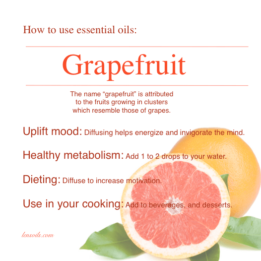 How to use grapefruit essential oil