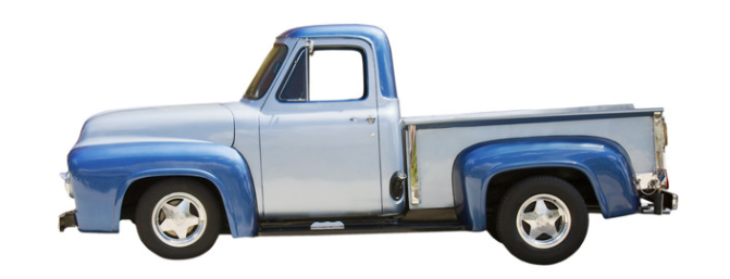Blue Pick-up