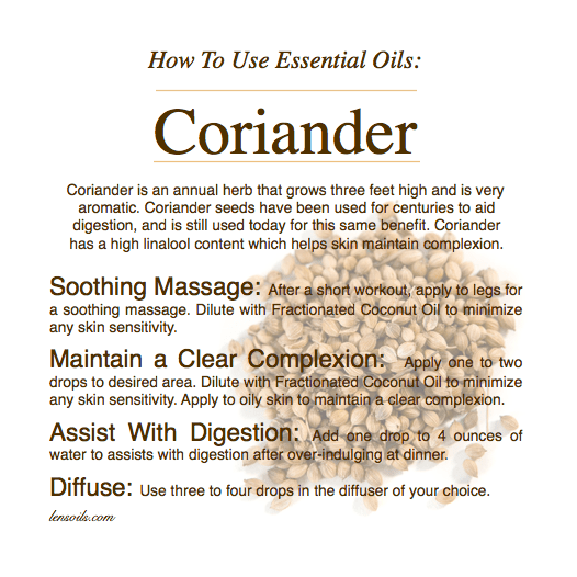 how-to-use-coriander-essential-oil