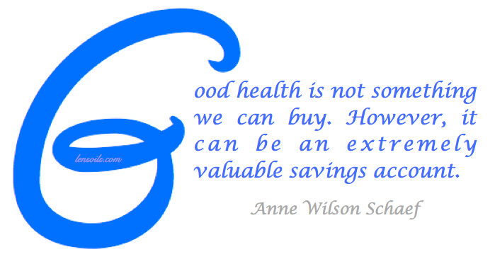 Health Proverb Anne Wilson Scheaf