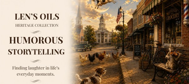 Continue exploring lighthearted stories, clean humor, and everyday laughter in the Humorous Storytelling Heritage Collection.